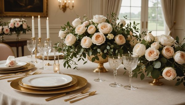 5 détails qui font la différence sur une table de réception